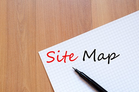 Site Map Text Concept